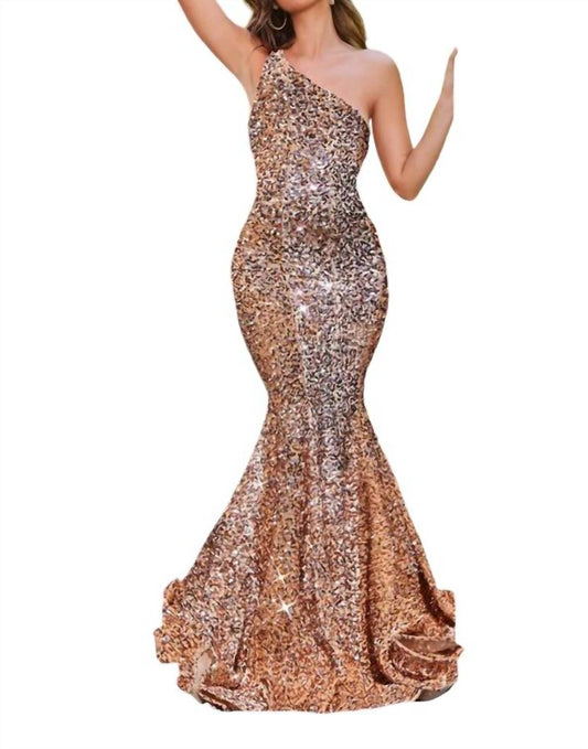 Portia&Scarlett - LONG SEQUIN FORMAL PROM DRESS