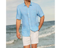 Tommy Bahama - Men's Paradise Breezer Short Sleeve Linen Camp Shirt