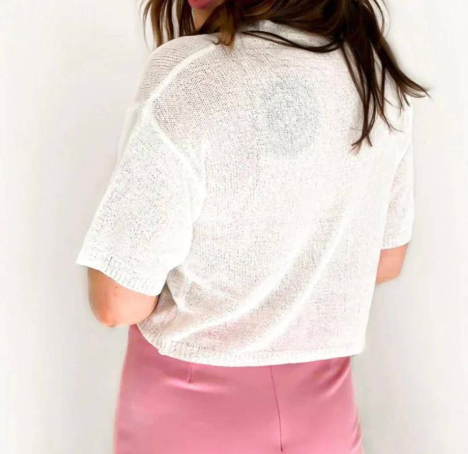 Wlm - Dope Soul Knit Short Sleeve Top