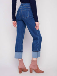 Charlie B - Wide Cuff Straight Leg Jeans