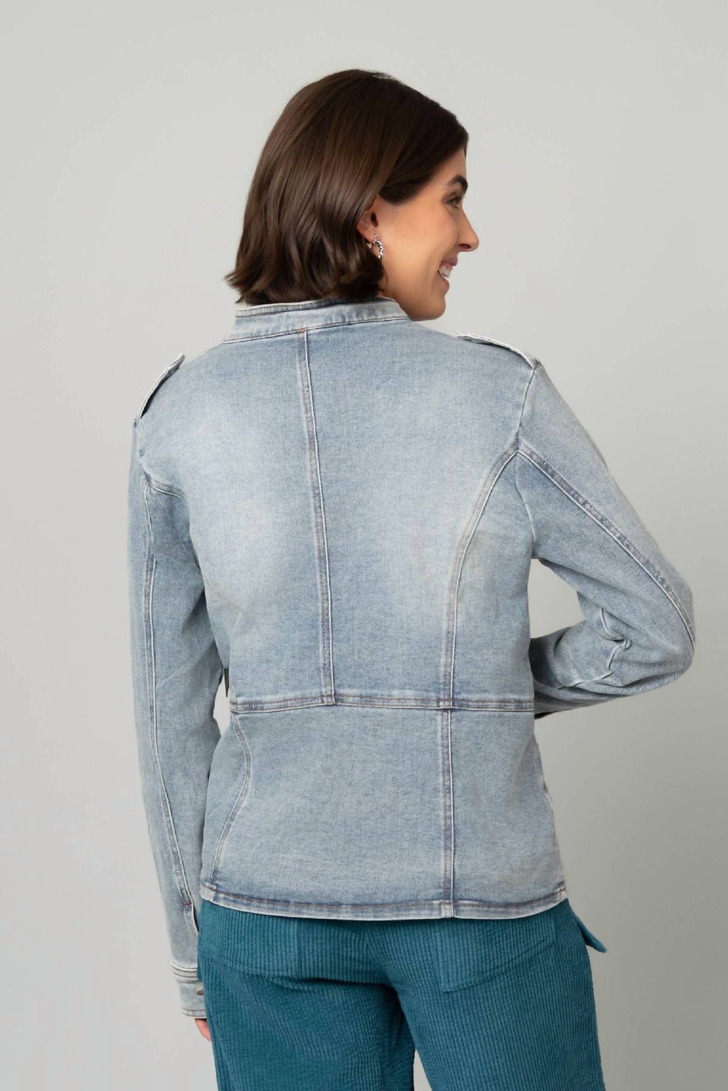 Pine Apparel - Denim Utility Jacket