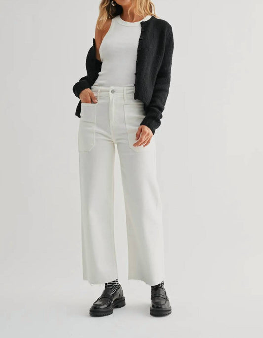 Just Black Denim - High Rise Utility Pocket Jean