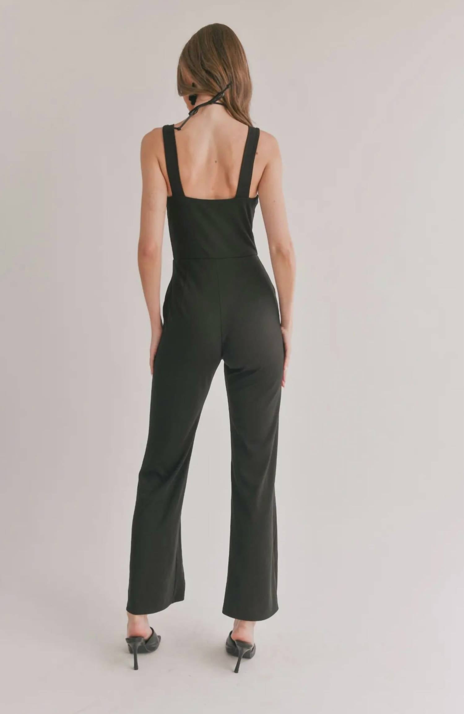 Sage The Label - Iconic Square Neck Jumpsuit