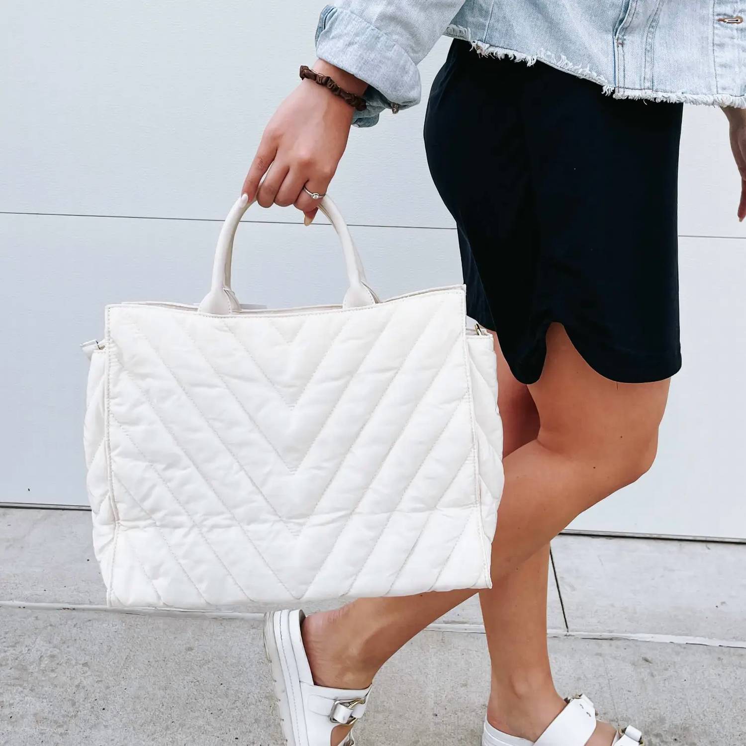 Pretty Simple - Women's Taylor Falls Quilted Tote Bag