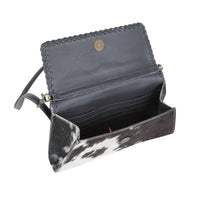 Myra Bag - Playful Leather & Hair-on Hide Wallet Shoulder Bag