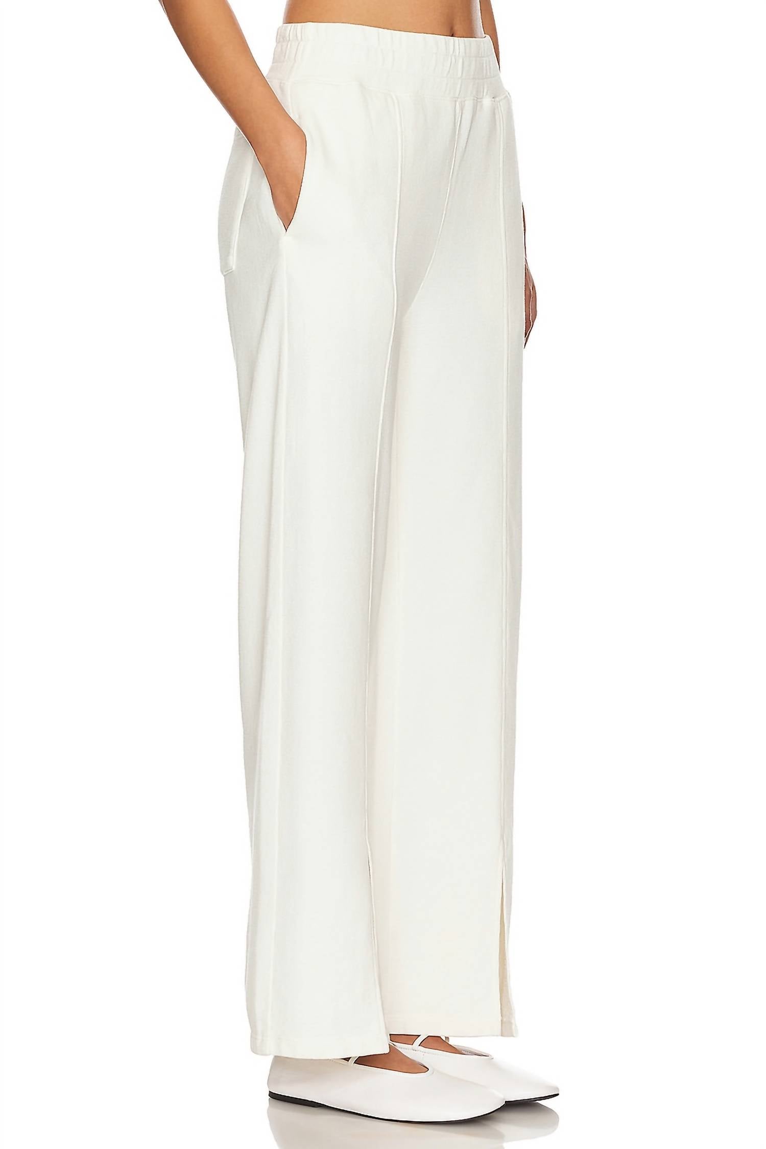 Nation Ltd - LINCOLN FRONT SLIT KNIT PANT