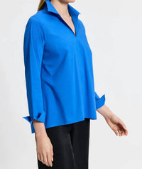 Foxcroft - Agnes Stretch No Iron Popover Shirt