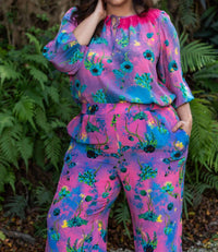 La Fuori - Floral Long Sleeve Top