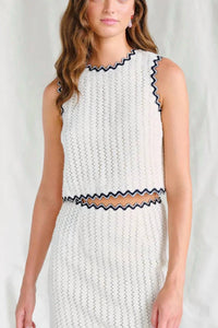 Saylor - Samia Crochet Mini Skirt Set