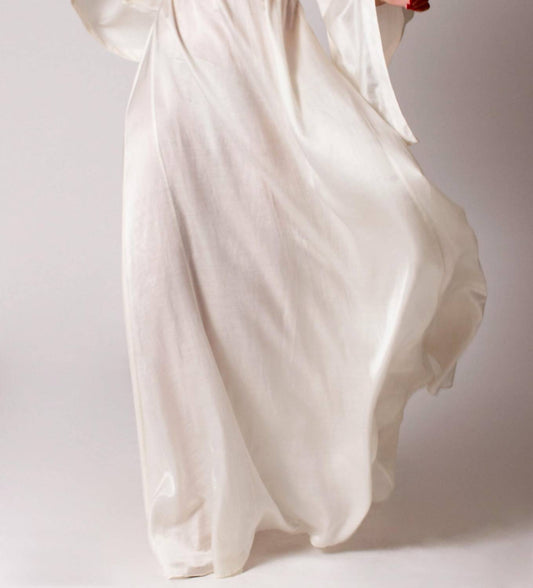 Miguelina - Amora Silk Voile Maxi Dress