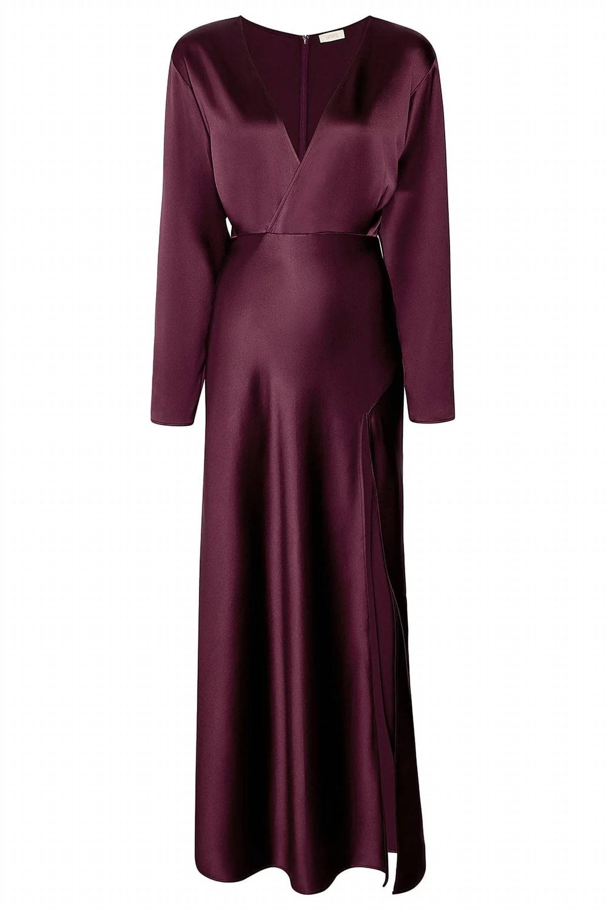 Lapointe - Satin V-neck Long Dress