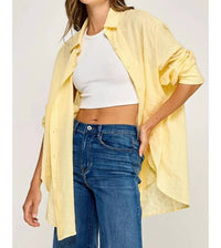 Miss Love - Margot Button Down Shirt