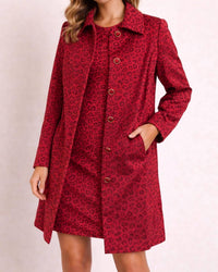 Jade - Cheetah brocade jacket