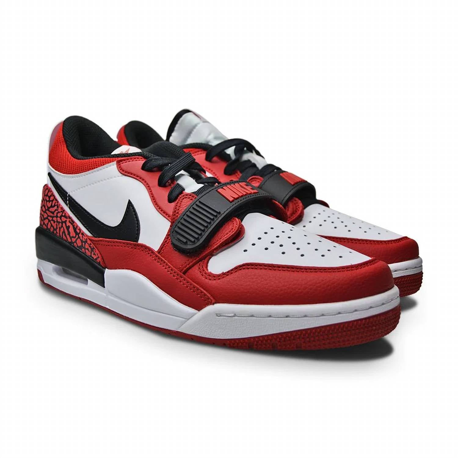 Air Jordan Men's Legacy 312 Low Sneakers in red black white - men's sneaker - alternate view