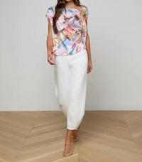 L'Agence - Driselle Scarf Top