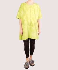 Baci - Mixed Material Tunic