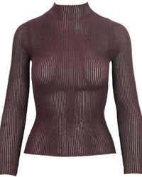 Lucy Paris - Pacie Knit Long Sleeve Top