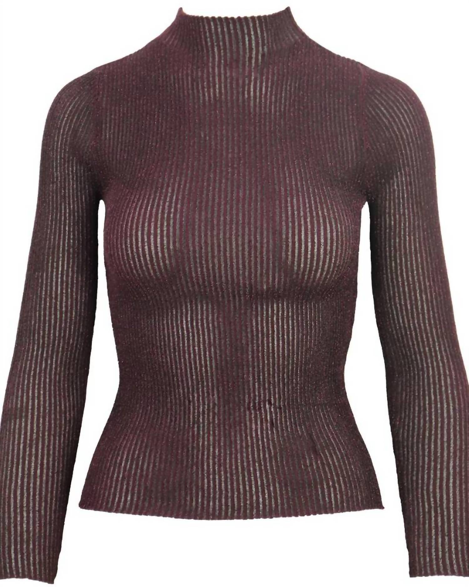 Lucy Paris - Pacie Knit Long Sleeve Top