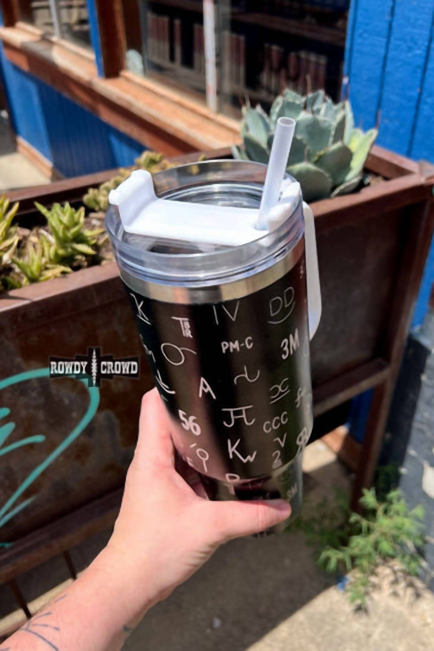 Rowdy Crowd - Country Roads Ranch Brands 40 Oz Stainless Steel Tumbler