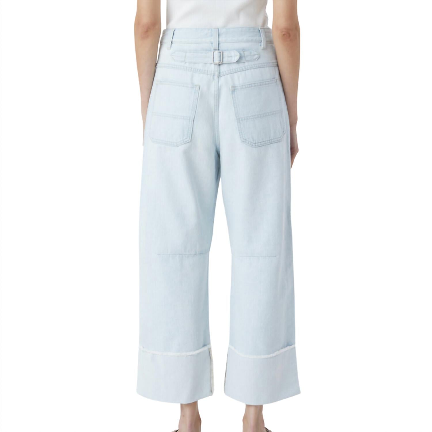 CLOSED Women's Averly Jean in extreme light - women's jeans - detail view
