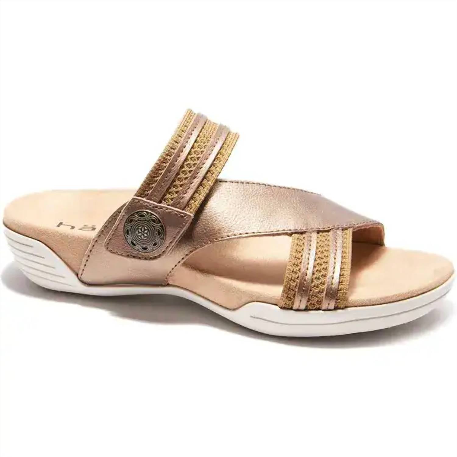 Halsa Footwear - Women's Desiree Flat Sandals
