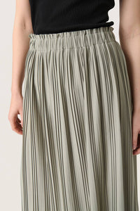 Soaked In Luxury - Sivone Plisse Elastic Waist Maxi Skirt