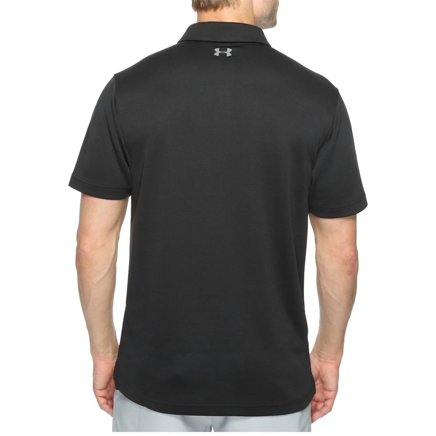 UNDER ARMOUR Tech Polo in black - men's shirt - view 4