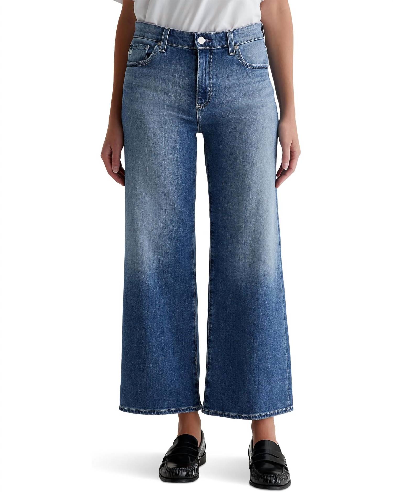 Ag Jeans - Saige Wide Leg Crop Jeans