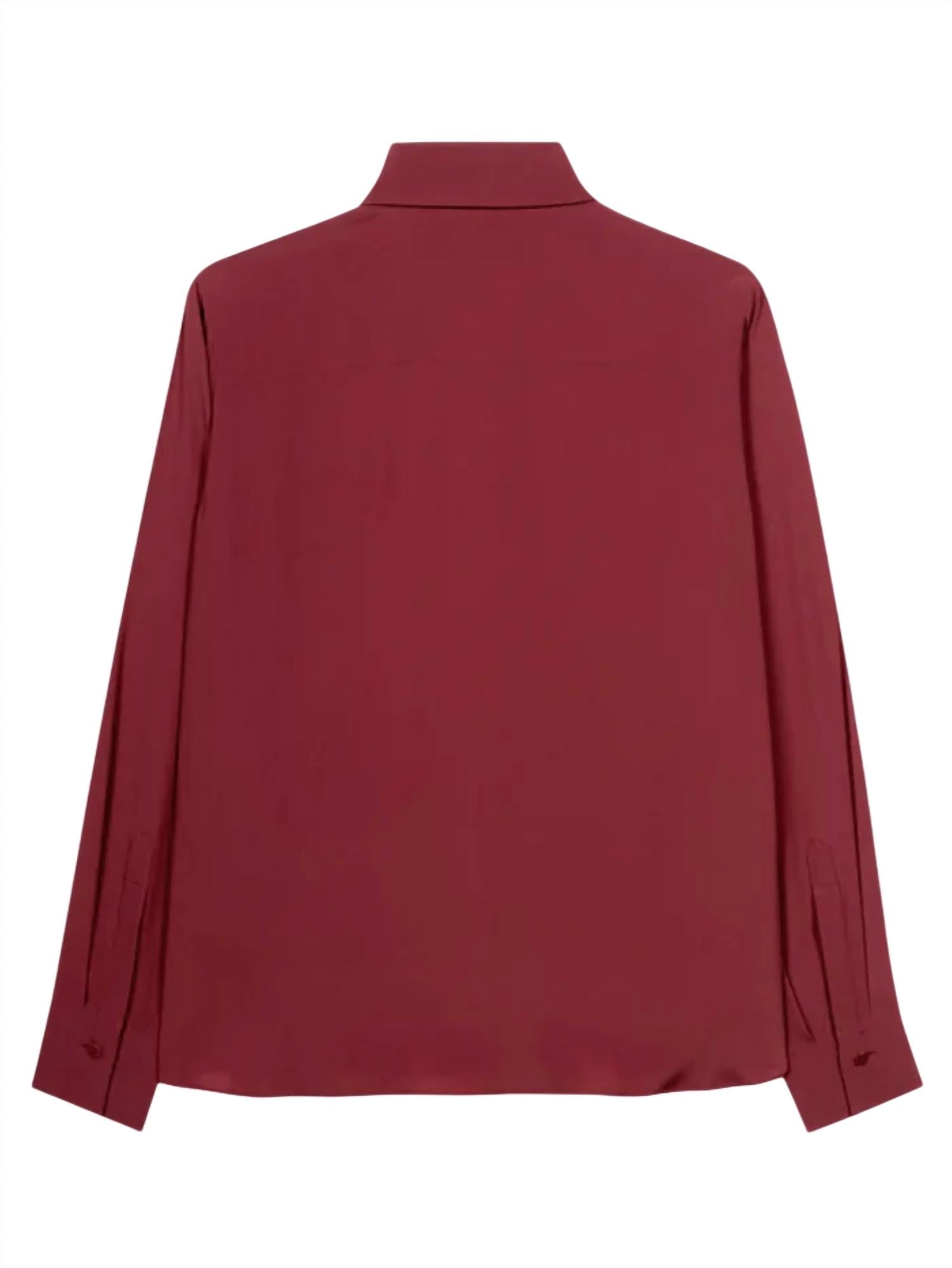 Luisa Cerano - Women's Long Sleeve Ruffled Blouse