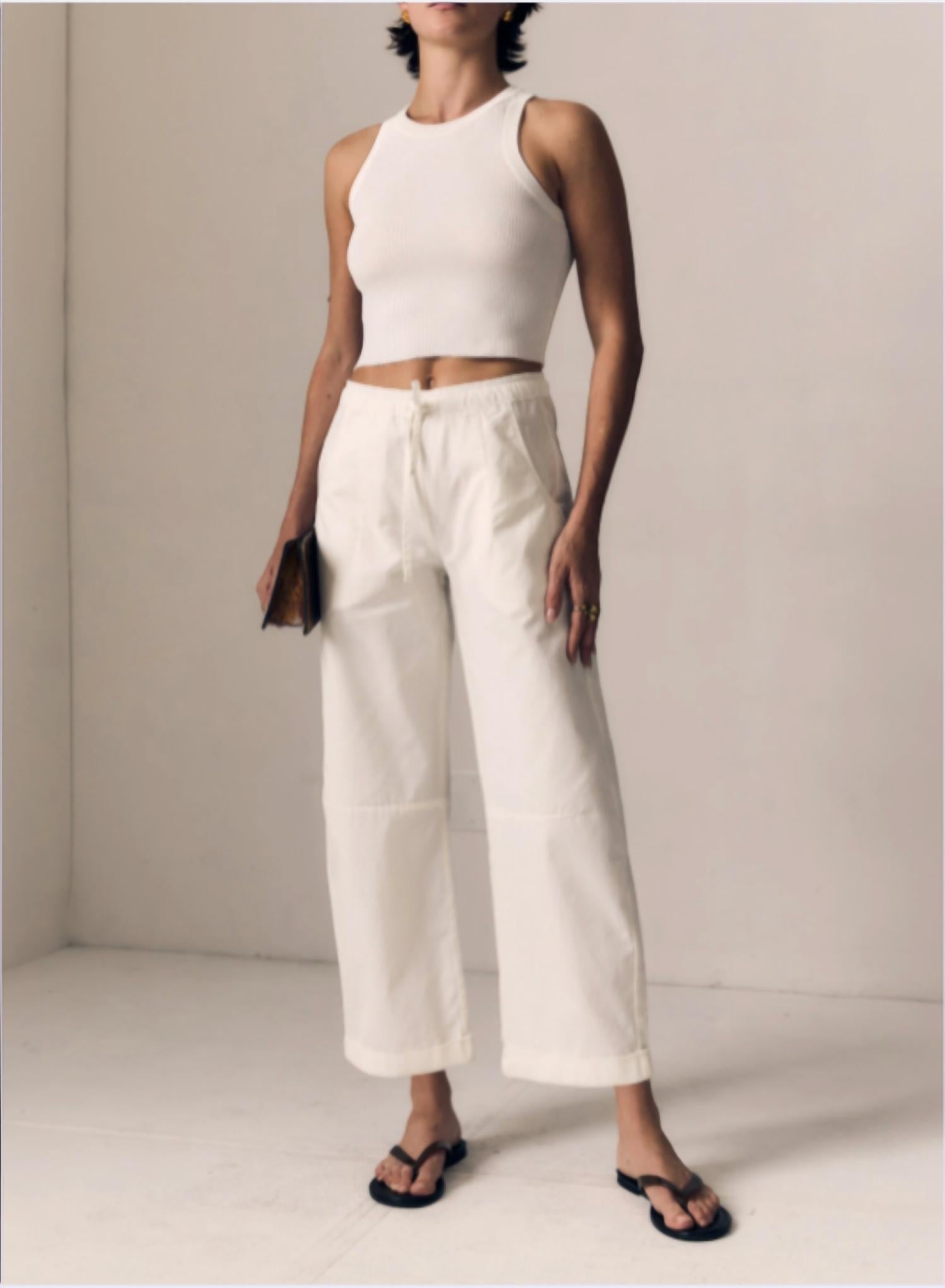 Le Jean - Mara Sateen Drawstring Pant