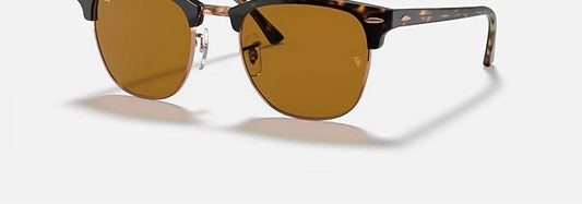 Ray Ban - Men's Clubmaster Classic Polished Havana Sunglasses