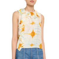 Ulla Johnson Nya Sleeveless Top in dawn - women's blouse - alternate view
