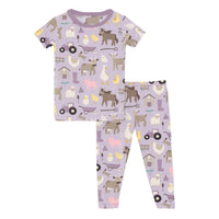 Kickee - Short Sleeve Pajama Set