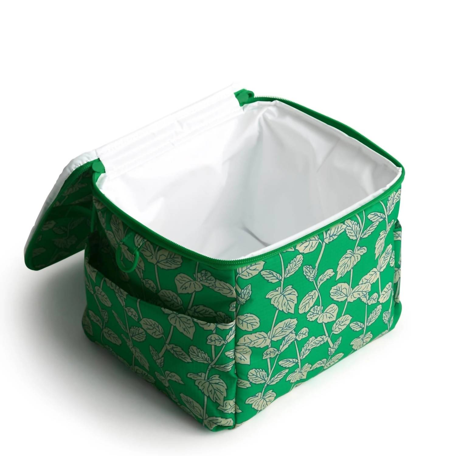 Vera Bradley Women's Lunch Cooler Bag in mint mojito - women's bag - detail view