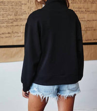 Bucketlist - Scuba Zip Front Sweatshirt