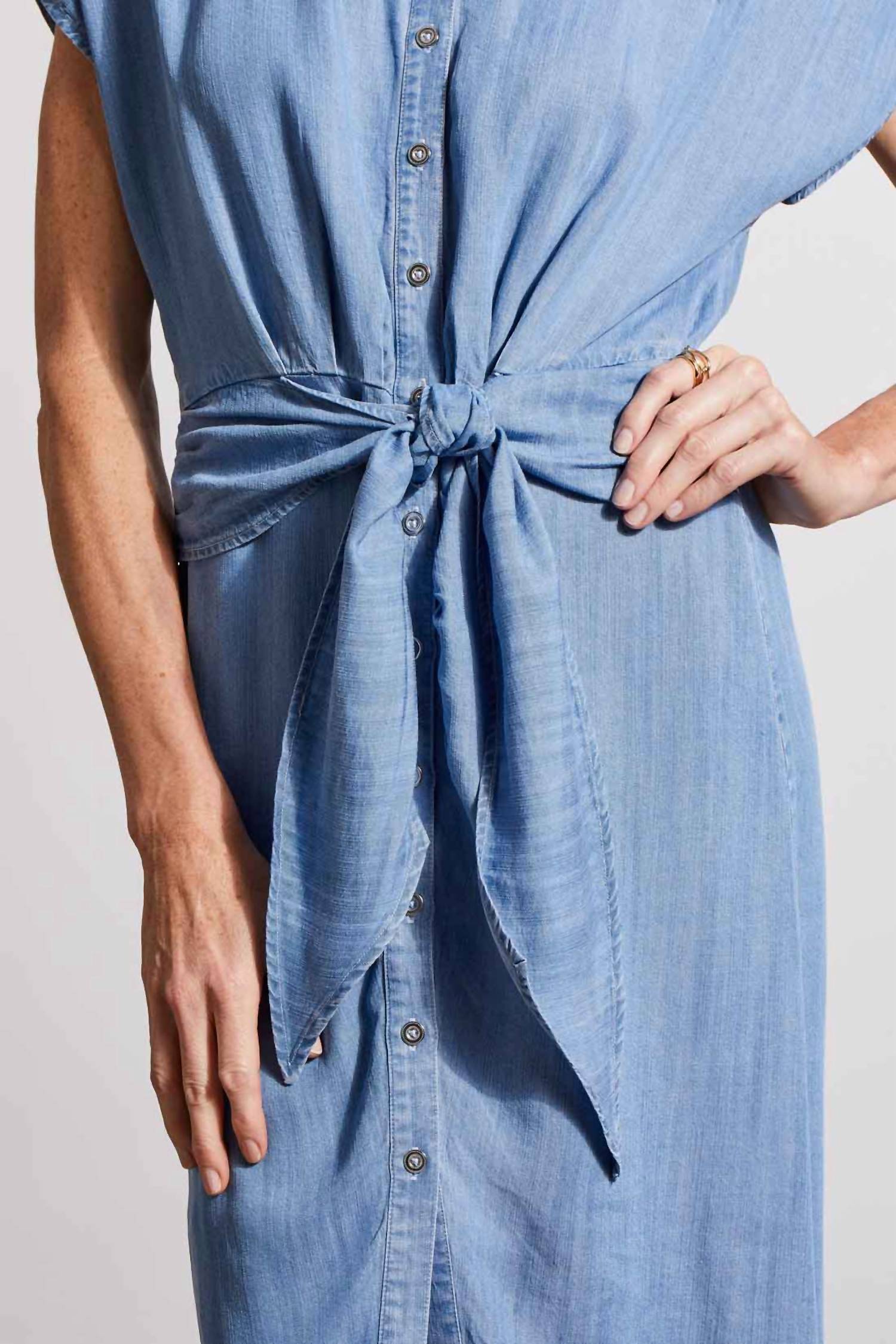 Tribal - Tide Midi Shirt Dress