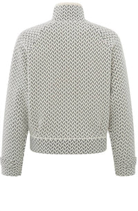 Bucketlist - Patterned Zip-up Jacket