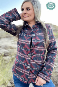 Sterling Kreek - Aztec Print Western Jacket