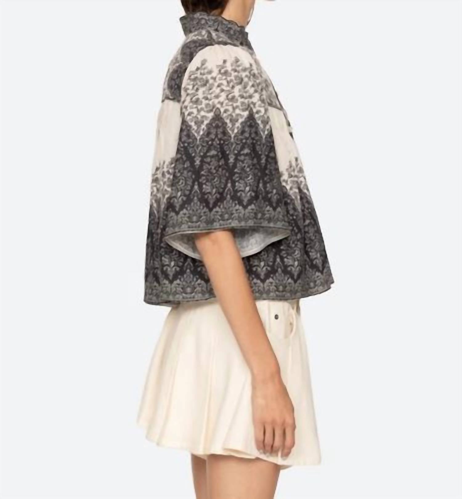 Sea - Hedra Print Blouse