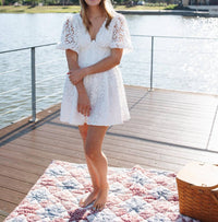 Buddylove - Bonnie Puff Sleeve Mini Dress