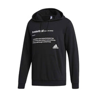 adidas Men's Definition Basketball Hoodie in black - men's shirt - view 8