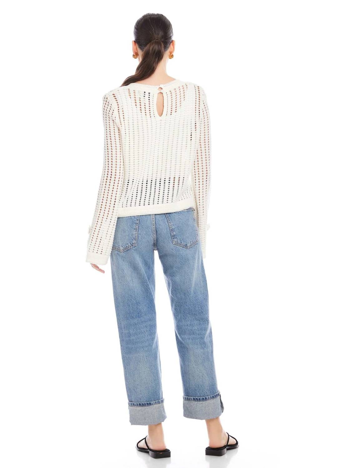 Fifteen Twenty - Liv Crochet Sweater