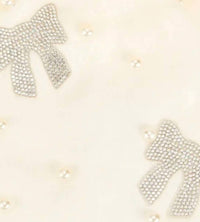 Bari Lynn - Girl's Crystal Bow Winter Hat
