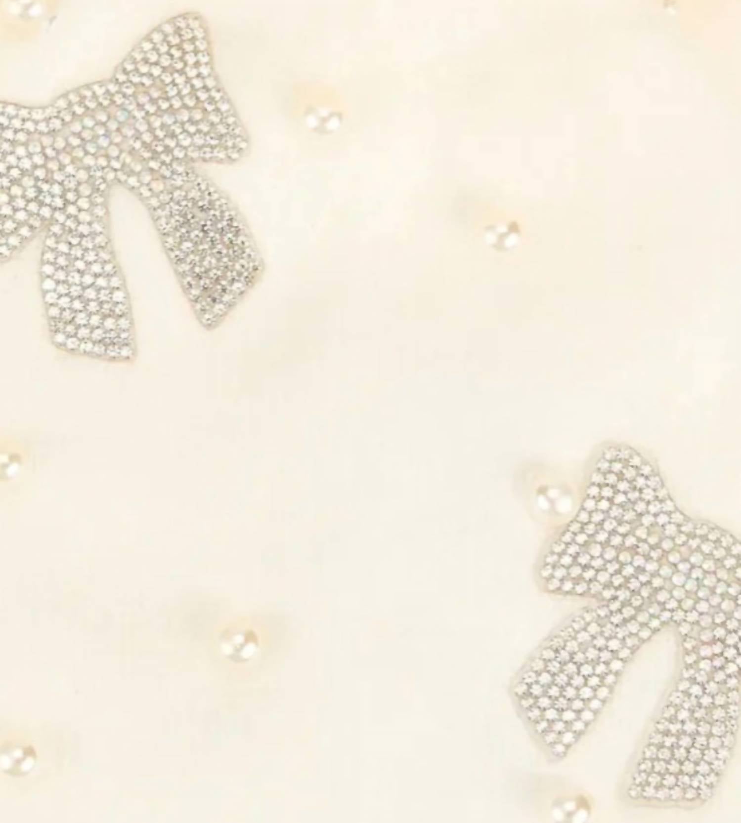 Bari Lynn - Girl's Crystal Bow Winter Hat