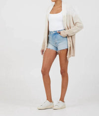 Vintage Havana - Meet Me At The Beach Long Sleeve Cardigan