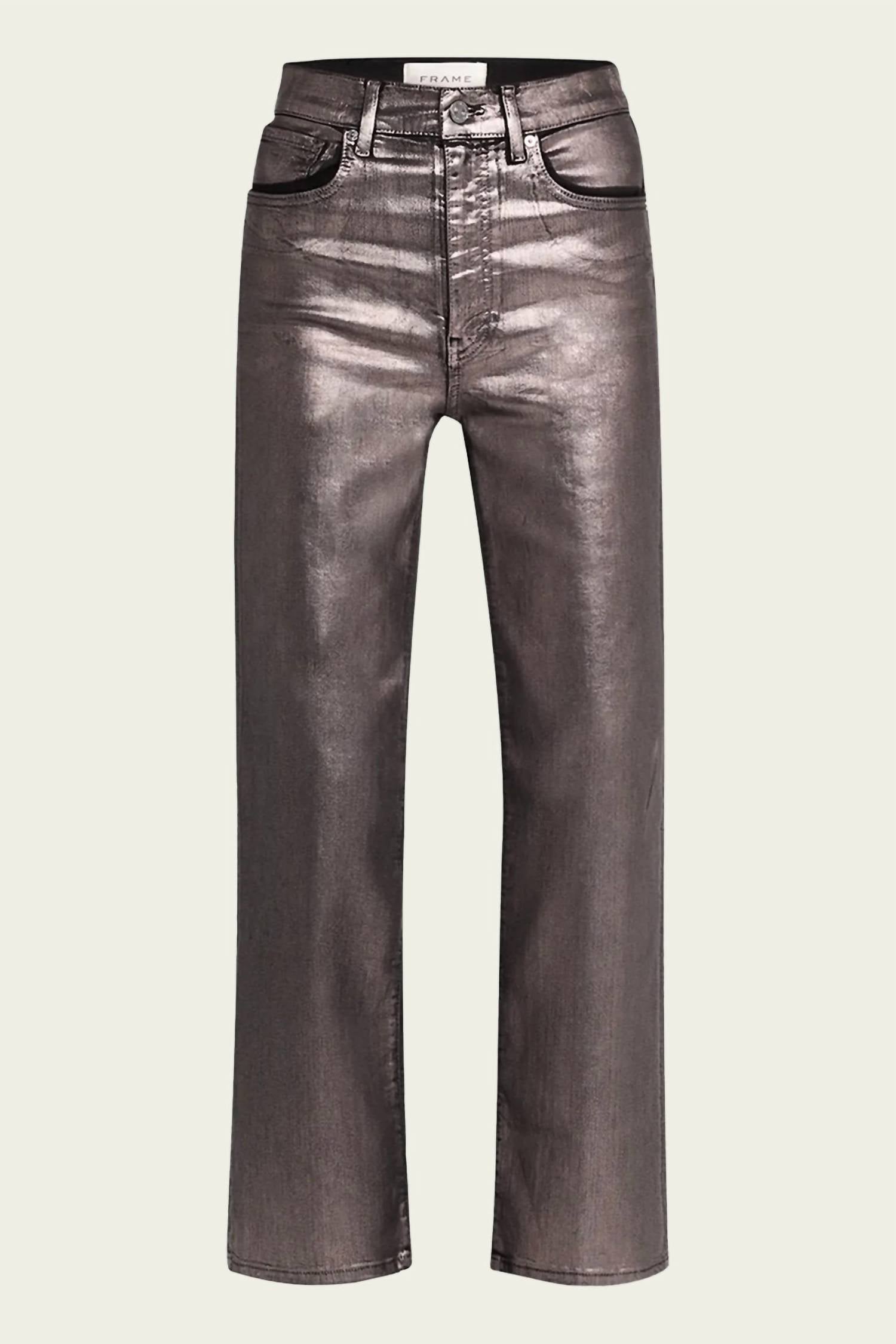 Frame - Le Sleek Straight Coated Jeans