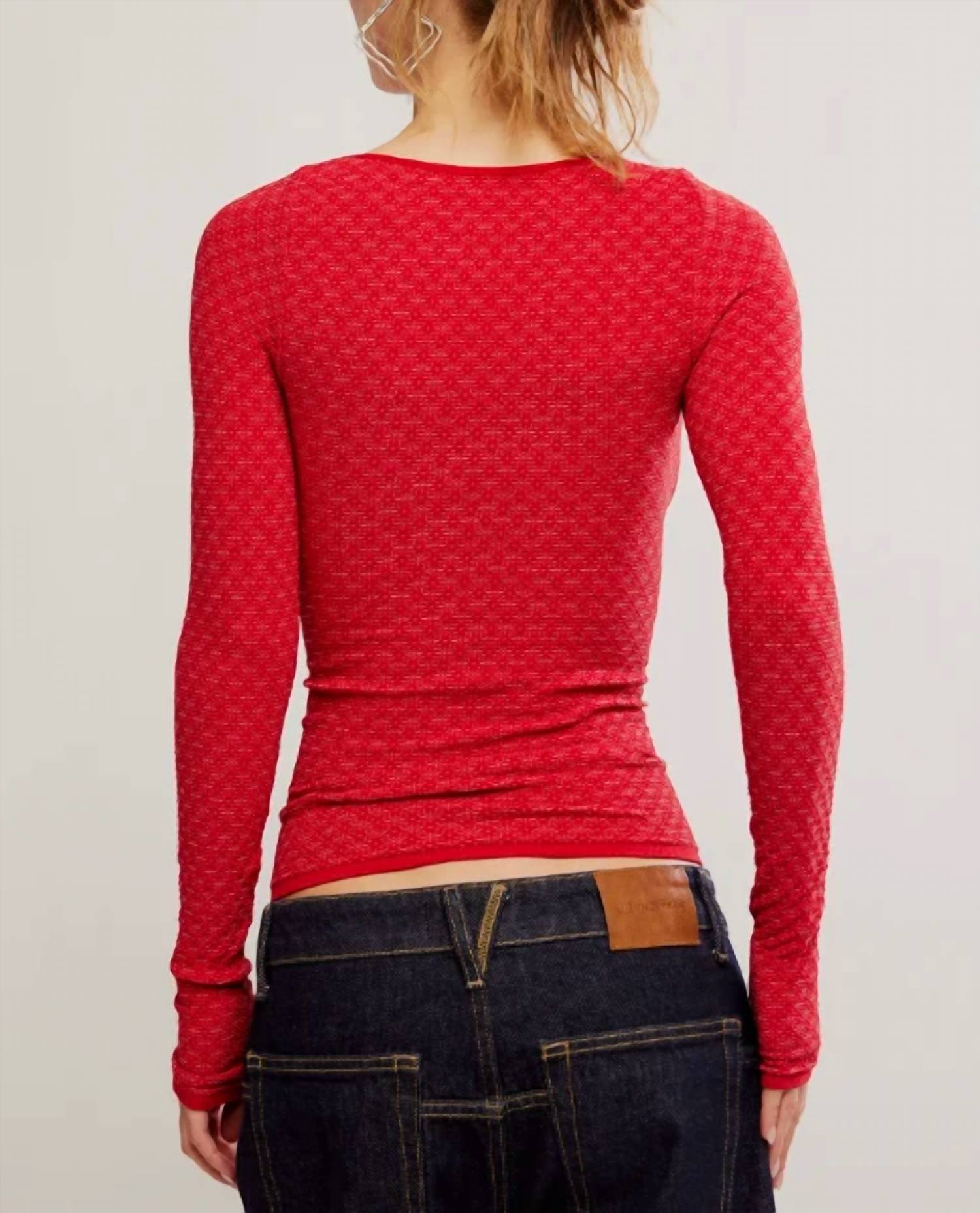 Free People - Love Letter Long Sleeve Top