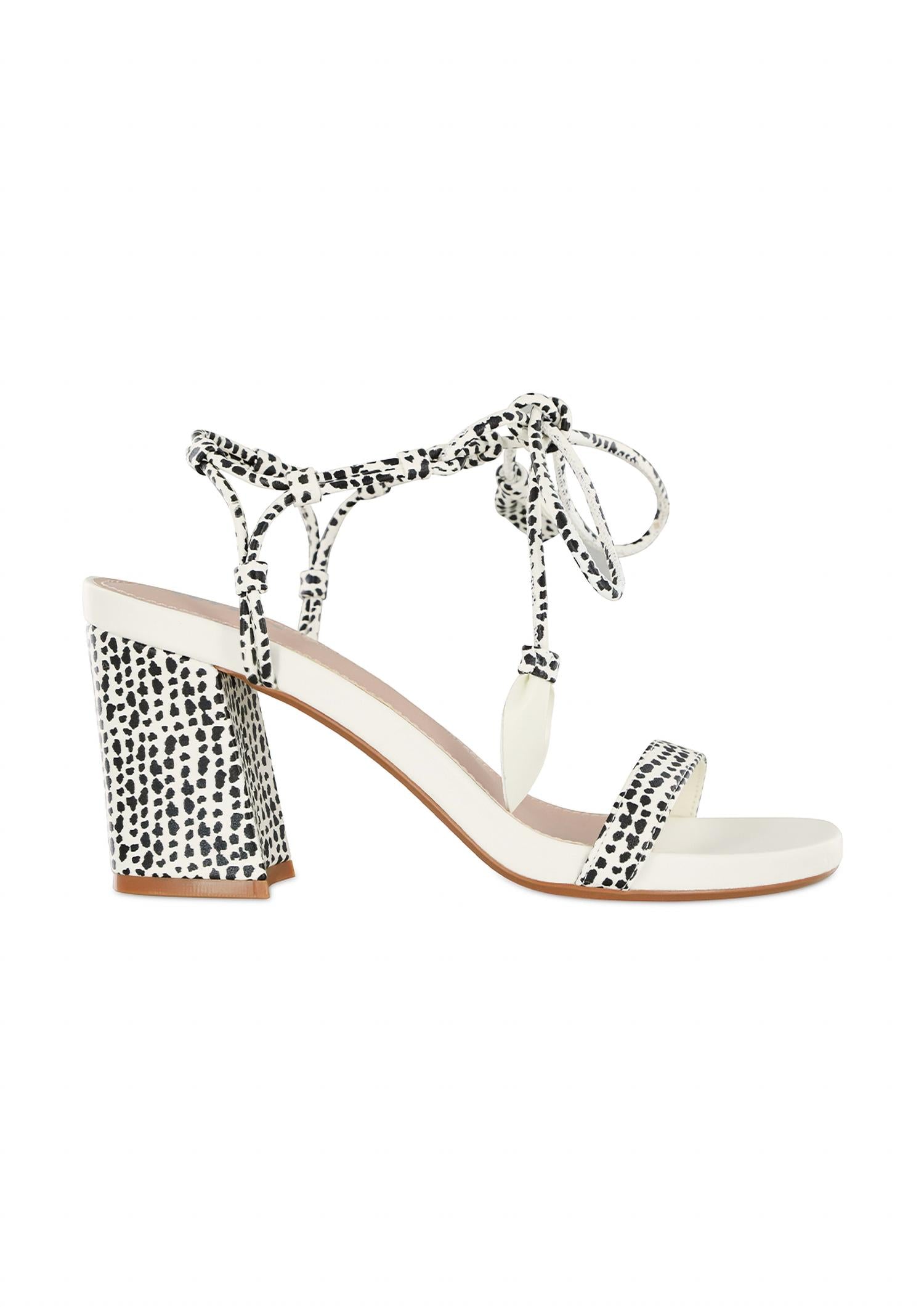Mia - Women's Speckled Block Heel