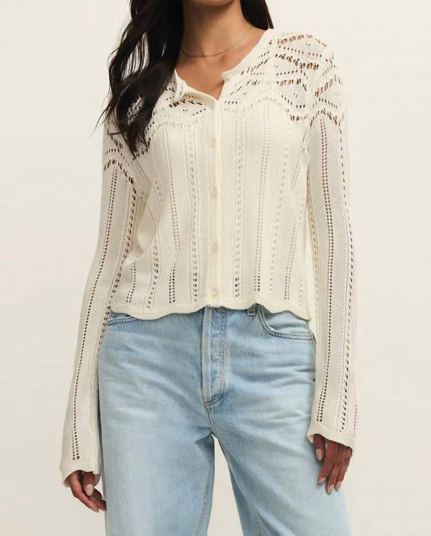 Z Supply - Alycia Crochet Cardigan