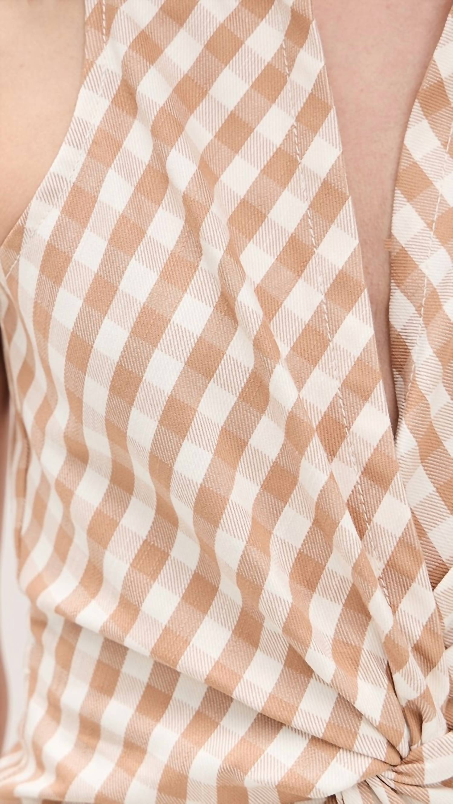 Cinq A Sept - Mckenna Gingham Denim Dress